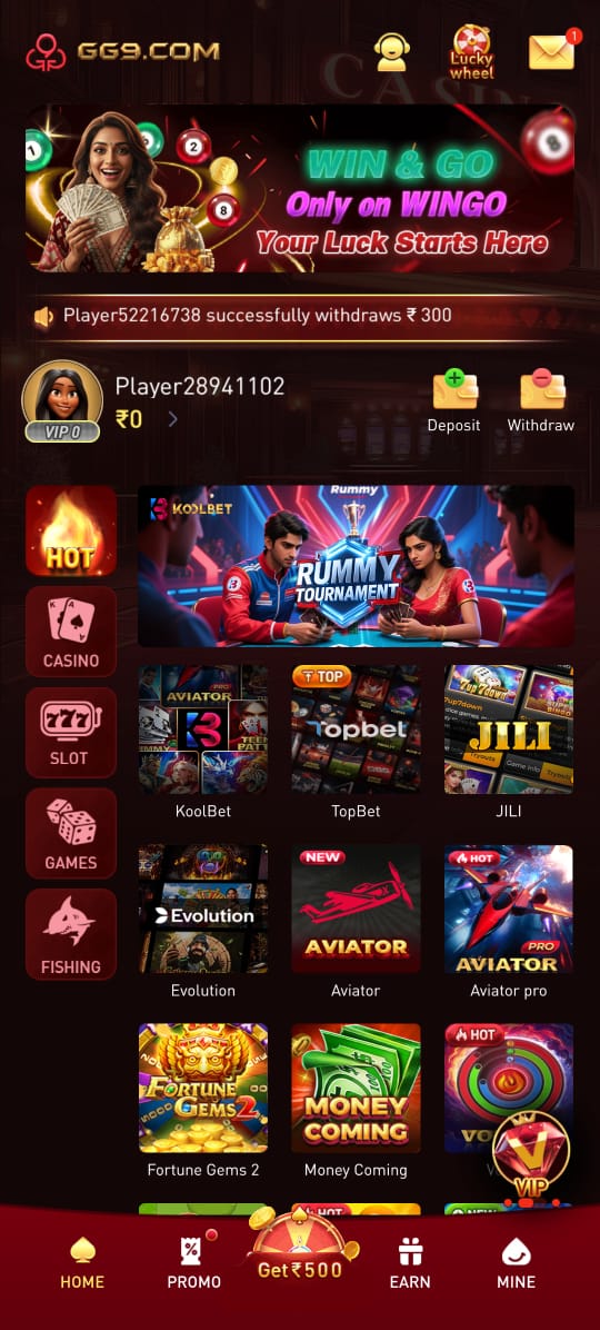 GG9 Game App download latest version for Android